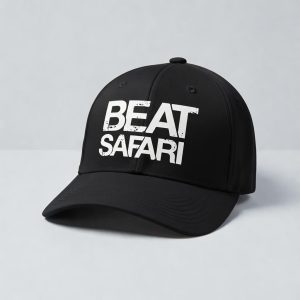 Beat Safari Headliner – Flexfit 6277 baseballsapka – Black – Runway terméklátvány